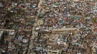 Jeremie. Hurricane Matthew passed over Haiti