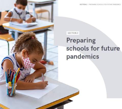 JMP 2022 data update on WASH in schools: thematic pullout on pandemic preparedness
