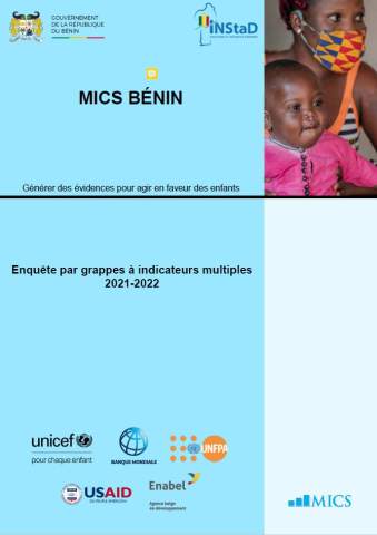 Cover of Benin 2021-22 MICS report
