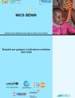 Cover of Benin 2021-22 MICS report