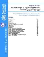 Report of Berlin Consultation on post-2015 WASH targets