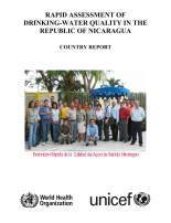 WHO UNICEF RADWQ Nicaragua Report